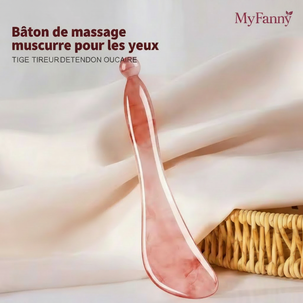 Gua Sha Corne de Bœuf Naturelle – Massage Liftant Visage & Corps