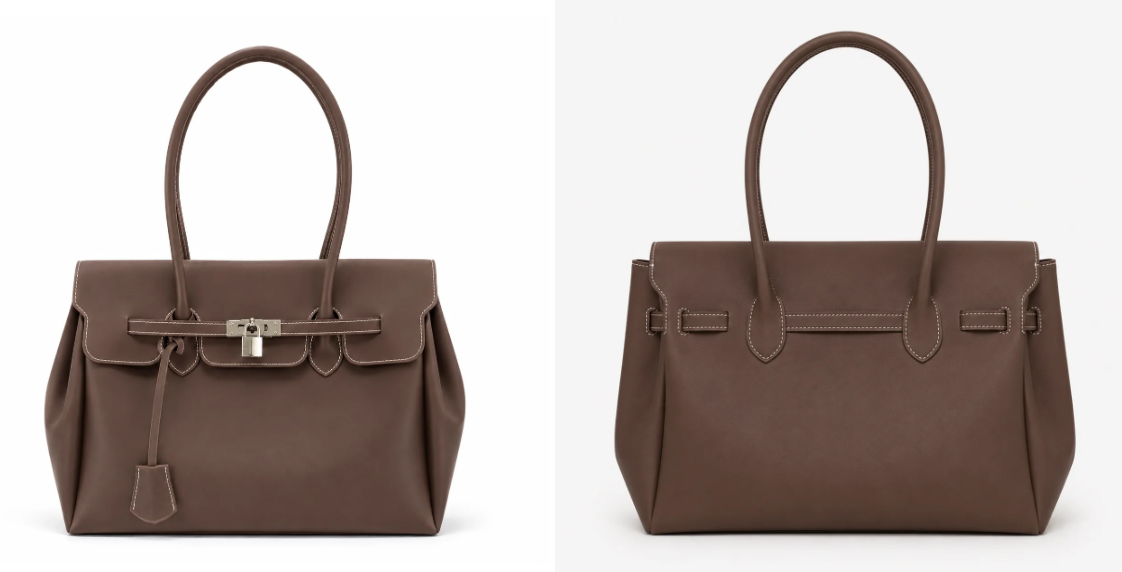 Jelly Bag Firkin Taupe - vue avant et arrière